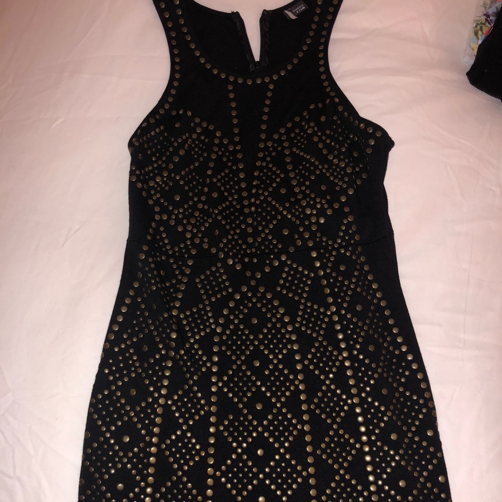 Sparkle and Fade black dress
